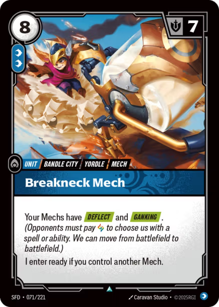 Breakneck Mech Spiritforged