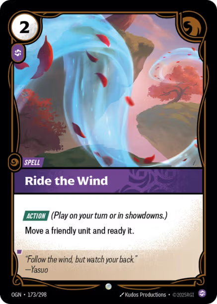 Ride the Wind Origins