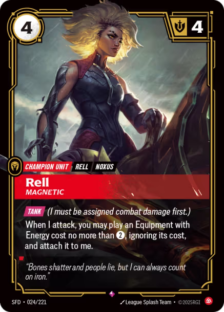 Rell, Esprit-Forgeron Magnétique