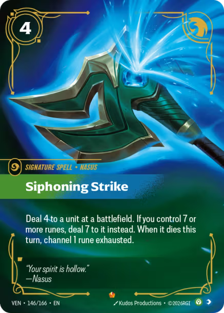 Siphoning Strike Vendetta