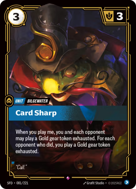 Card Sharp Spiritforged