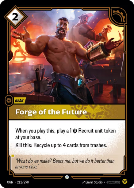 Forge of the Future Origins