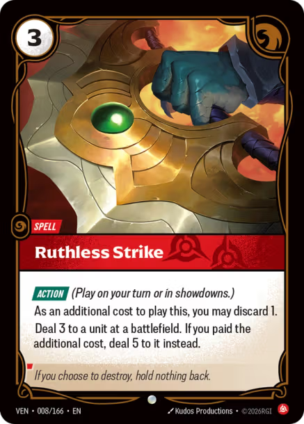 Ruthless Strike Vendetta