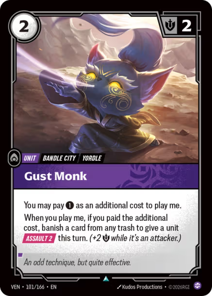 Gust Monk FOIL Vendetta
