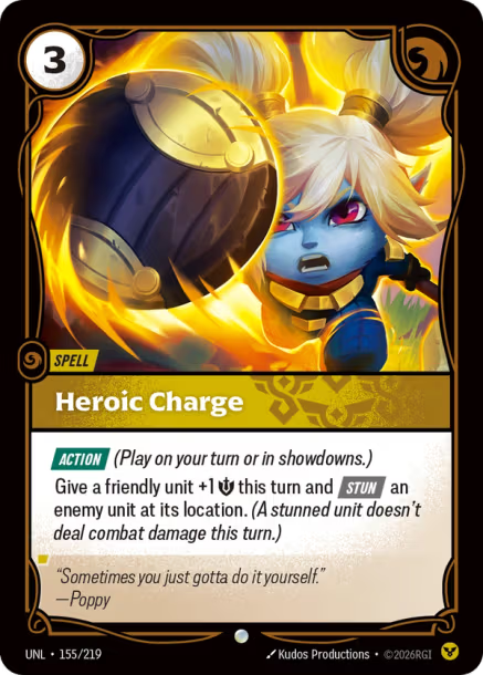 Heroic Charge Unleashed