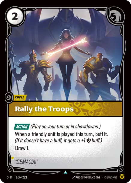Rally the Troops Spiritforged