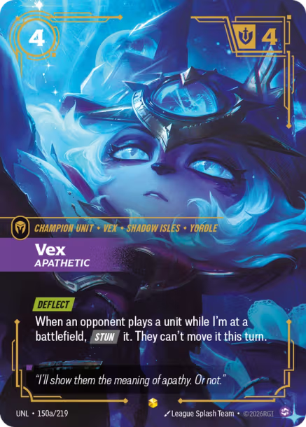 Vex, the Apathetic Unleashed