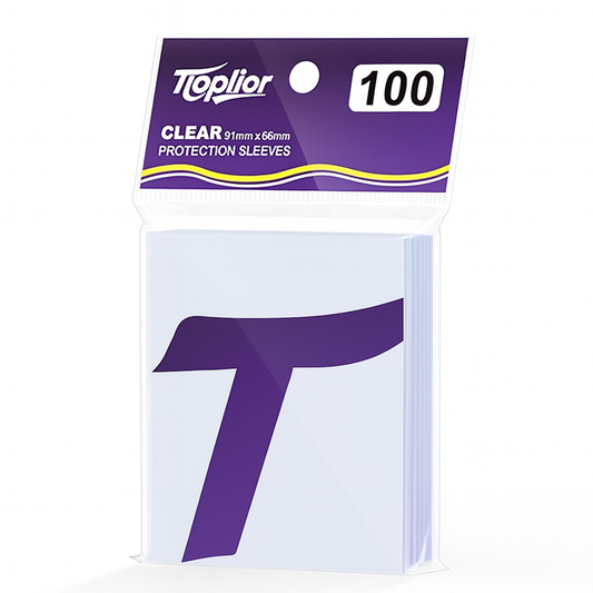 100 Plastique Protecteur Penny Sleeves TiopLior