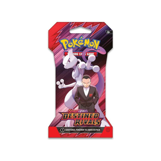 Pokemon TCG: Scarlet & Violet - SLEEVED Destined Rivals Booster Pack ENGLISH