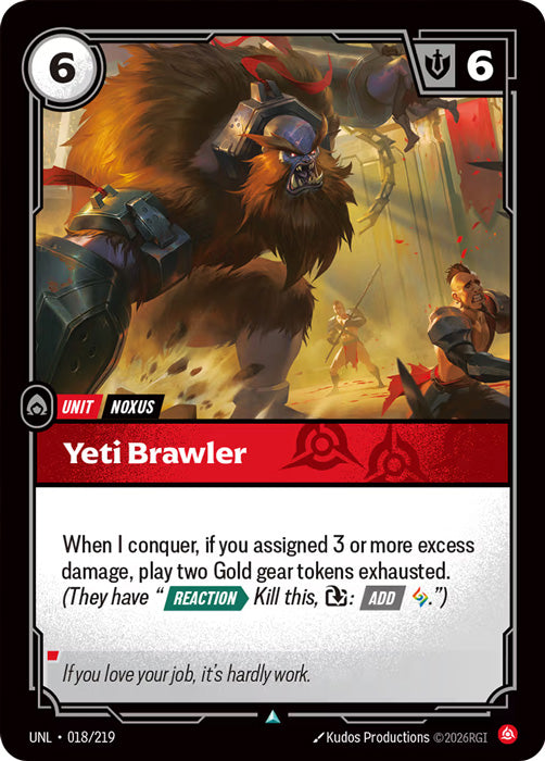 Yeti Brawler Unleashed