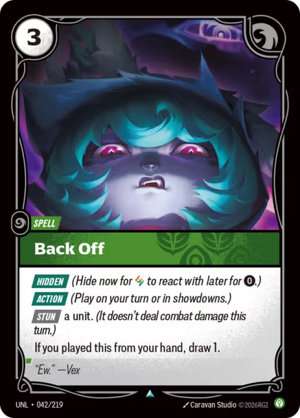 Back Off Unleashed