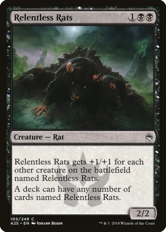 Relentless Rats Masters 25