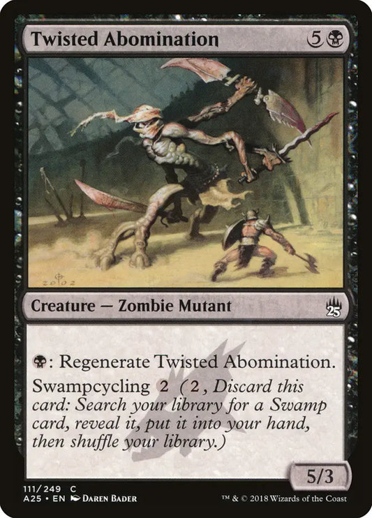 Twisted Abomination Masters 25