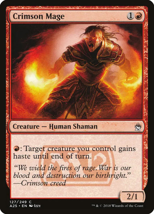 Crimson Mage Masters 25