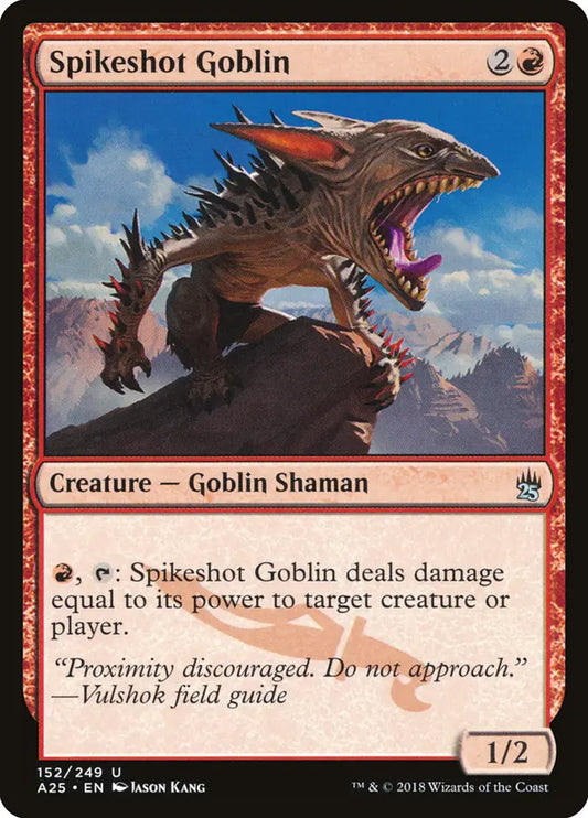 Spikeshot Goblin Masters 25