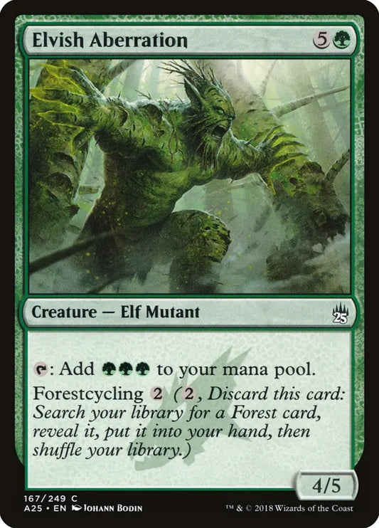 Elvish Aberration Masters 25