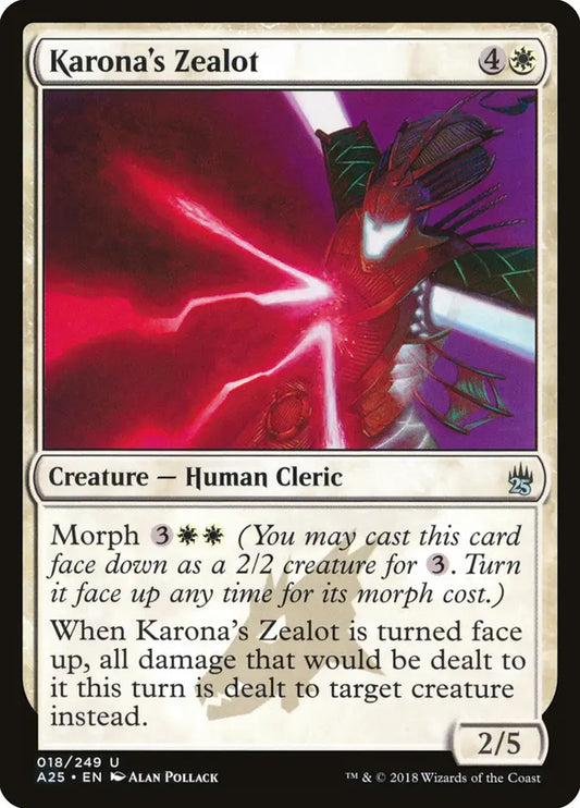 Karona's Zealot Masters 25
