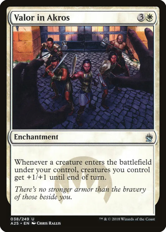 Valor in Akros Masters 25