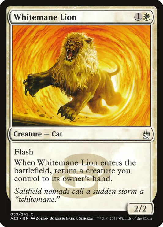 Whitemane Lion Masters 25