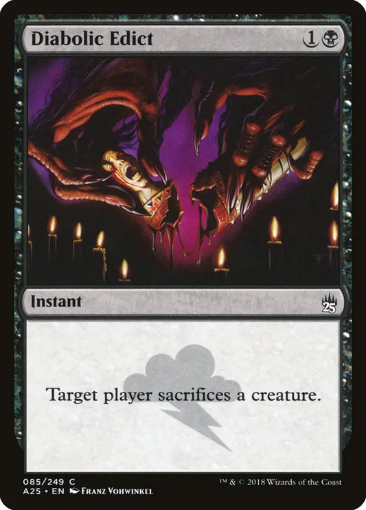 Diabolic Edict Masters 25