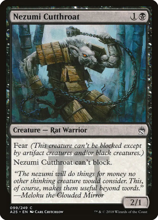 Nezumi Cutthroat Masters 25