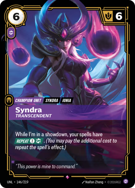 Syndra, Transcendent Unleashed