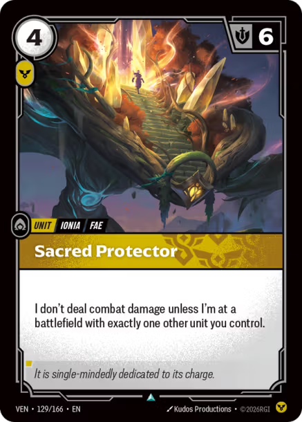 Sacred Protector FOIL Vendetta