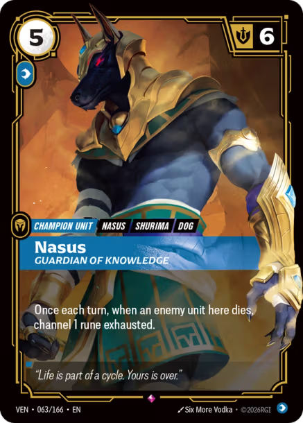 Nasus, Guardian of Knowledge Vendetta