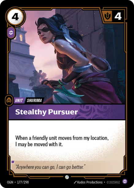 Stealthy Pursuer Origins