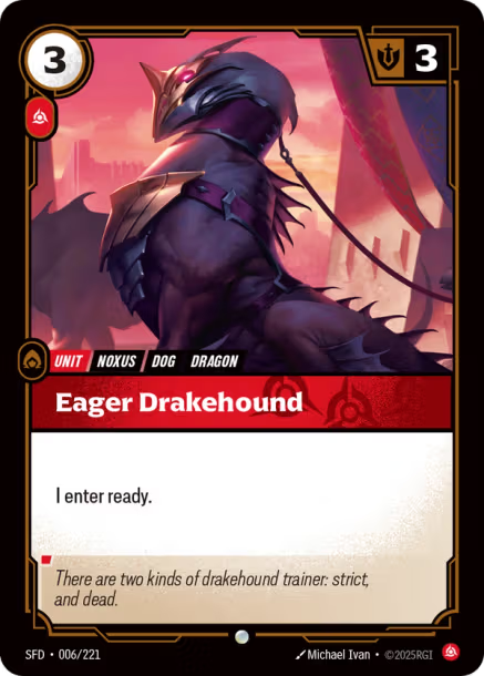 Eager Drakehound Spiritforged