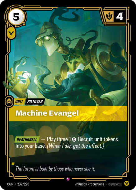 Machine Evangel Origins