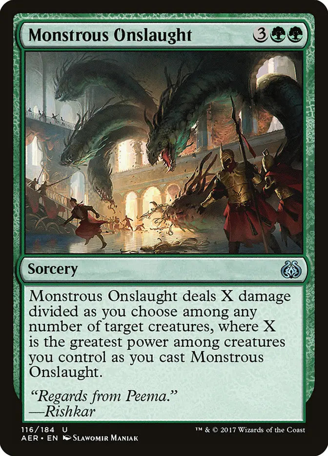 Monstrous Onslaught Aether Revolt