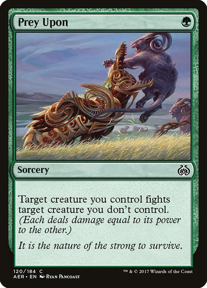 Prey Upon Aeronaut Aether Revolt