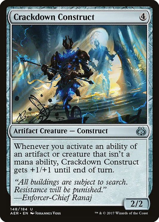 Crackdown Construct Aether Revolt