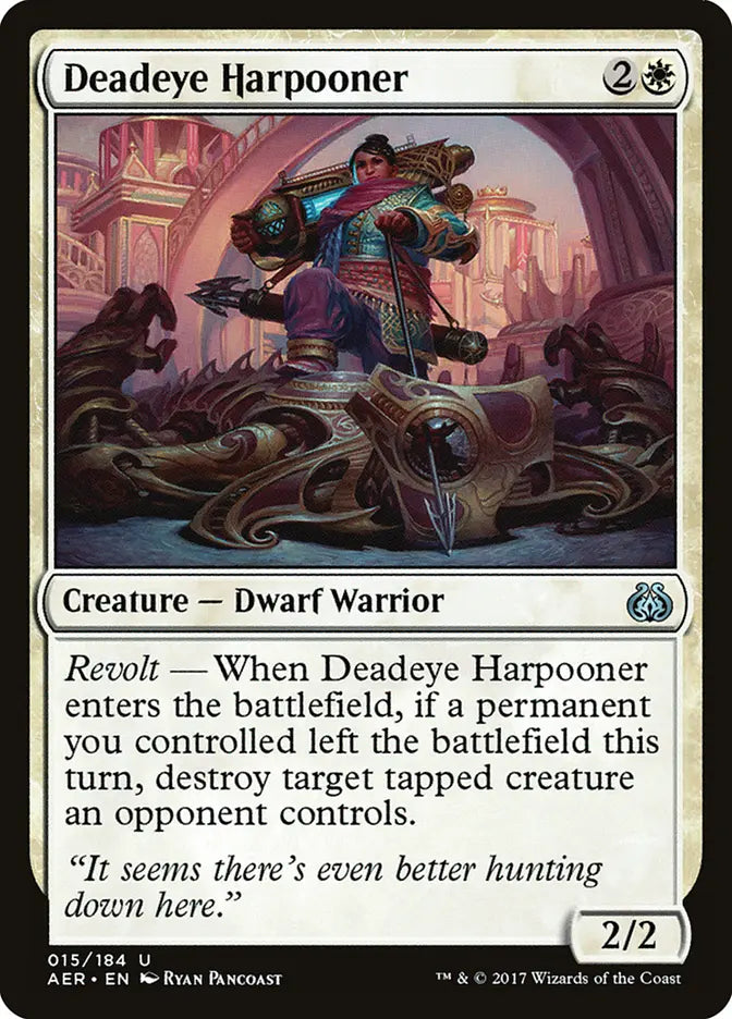 Deadeye Harpooner Aether Revolt