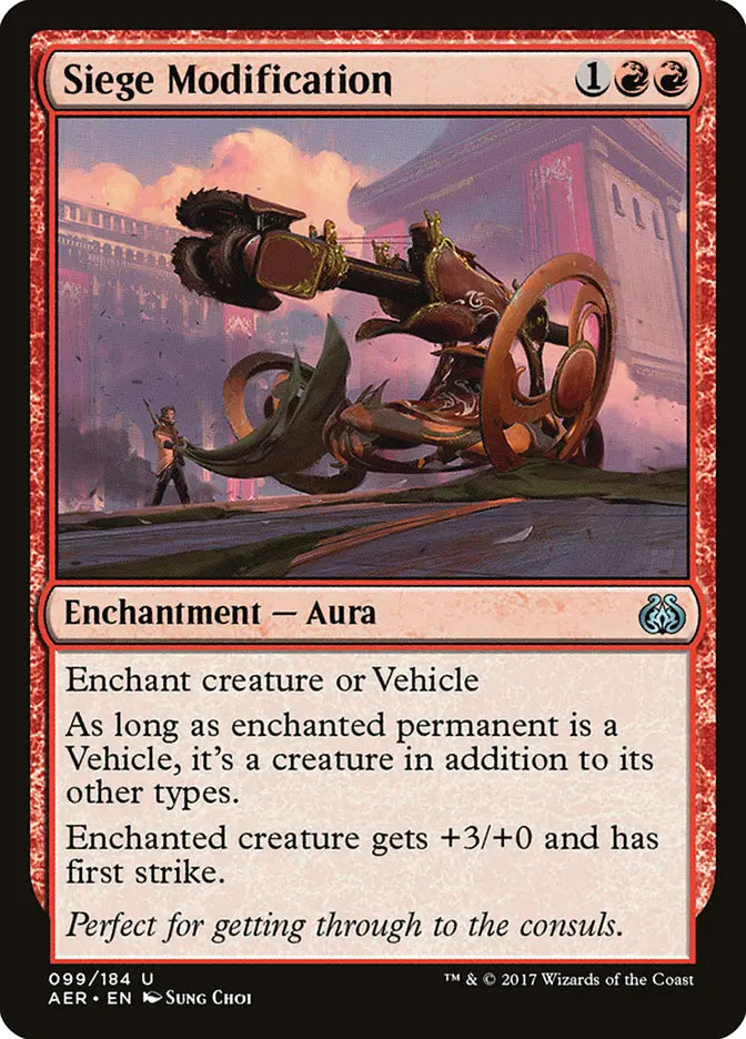 Siege Modification Aether Revolt