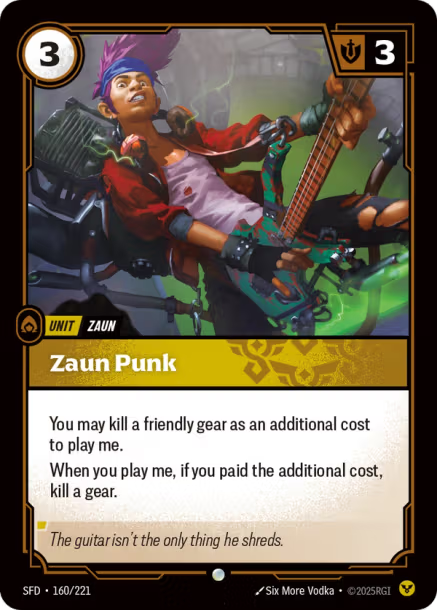 Zaun Punk FOIL Spiritforged