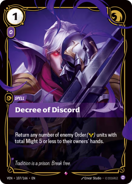 Decree of Discord Vendetta