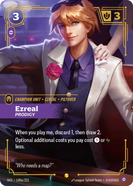 Ezreal, Prodigy Alternate Art Spiritforged