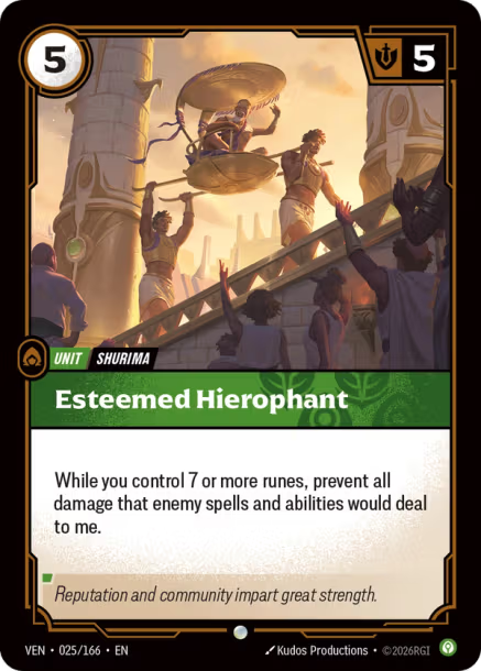 Esteemed Hierophant Vendetta