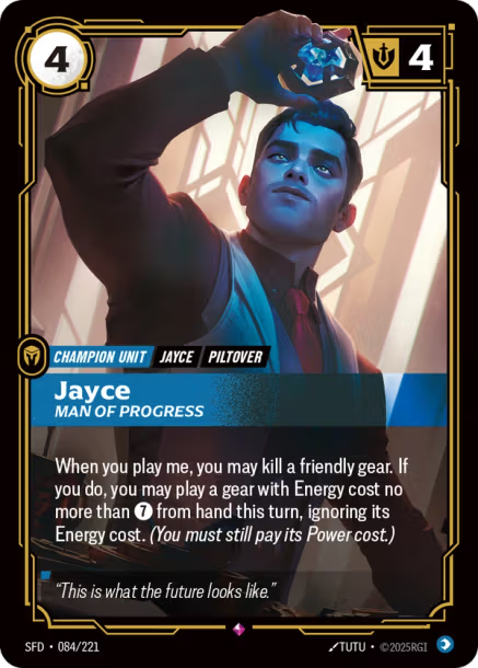 Jayce, Man of Progress Spiritforged