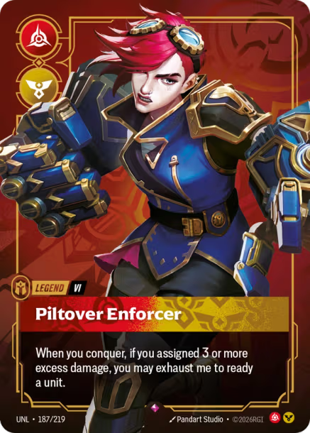Vi Piltover Enforcer déchaînée