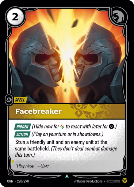 Facebreaker Origins