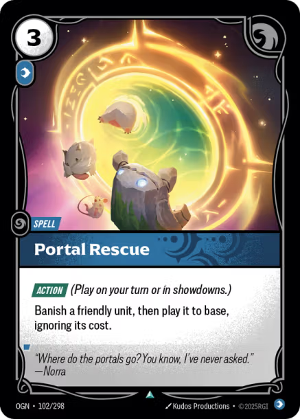 Portal Rescue Origins