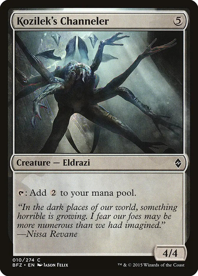 Kozilek's Channeler Battle for Zendika