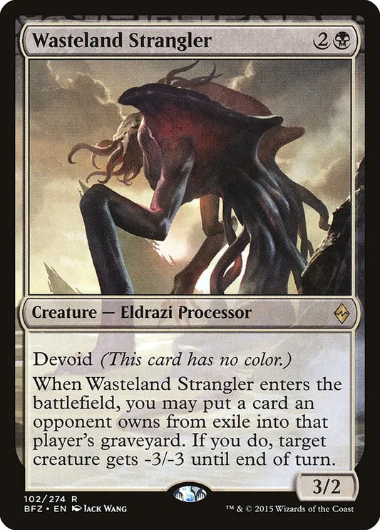 Wasteland Strangler Battle for Zendikar