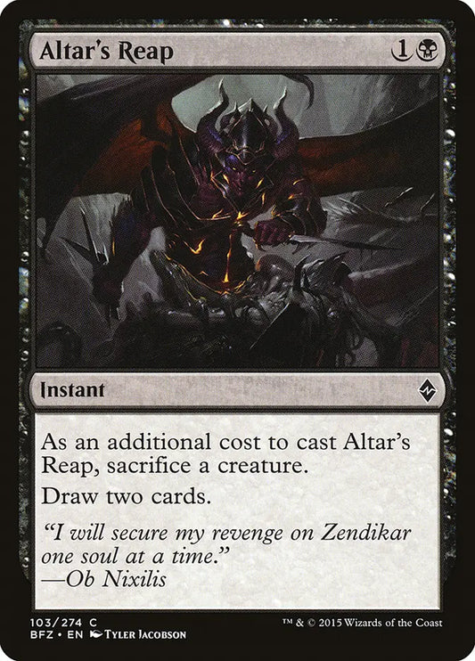 Altar's Reap Battle for Zendikar