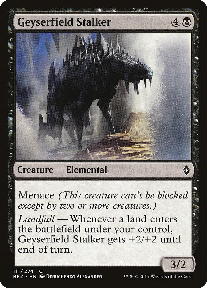 Geyserfield Stalker Battle for Zendikar