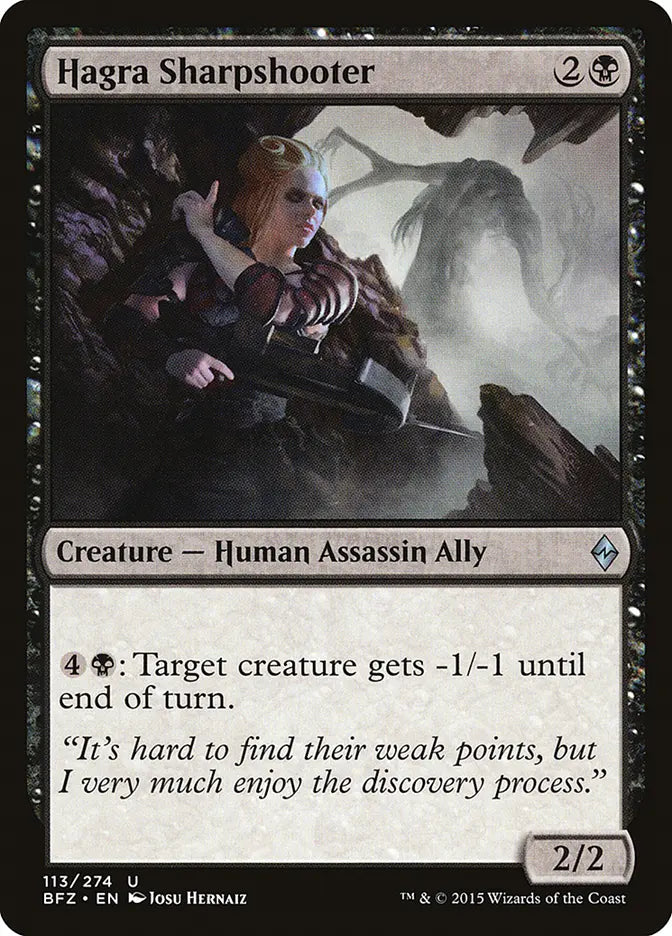 Hagra Sharpshooter Battle for Zendikar