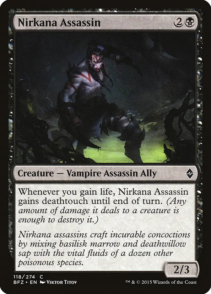 Nirkana Assassin Battle for Zendika